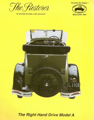 THE RESTORER 1991 MAY/JUNE - RIGHT-HAND DRIVE, WIPER MOTOR